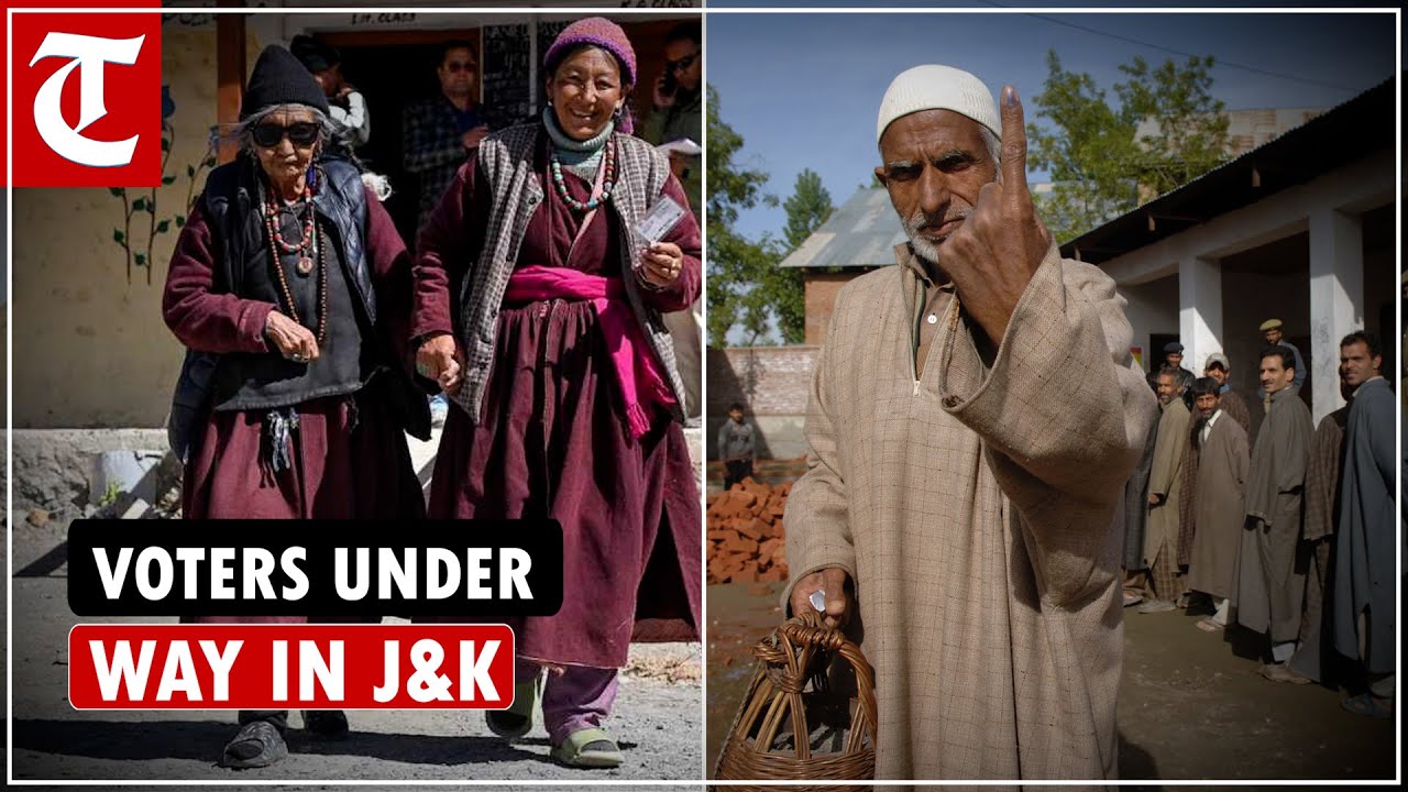 Lok Sabha Elections 2024 Phase 5 | Voters queue up at polling booth in J&K&rsquo;s Nowgam, Ladakh