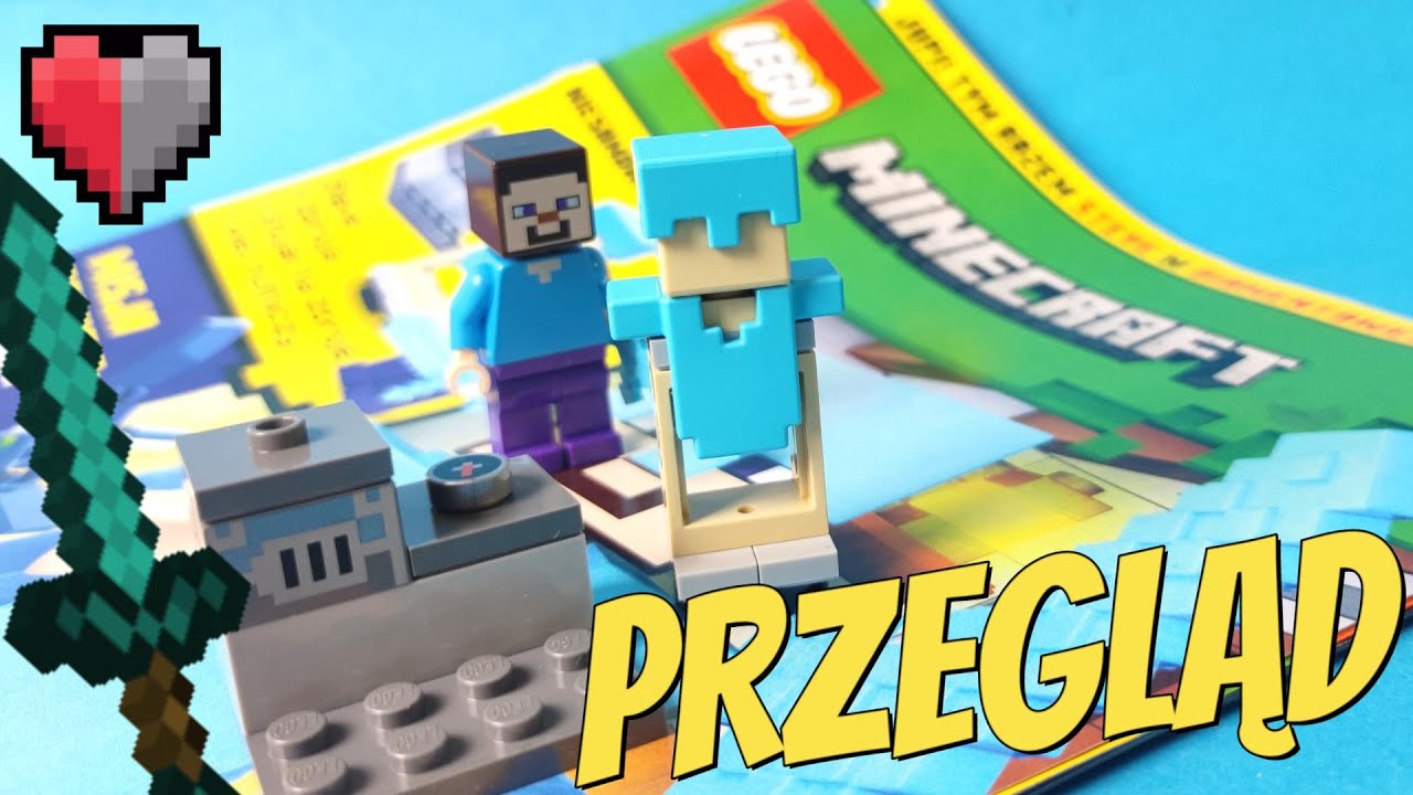 LEGO MINECRAFT z 2024 roku już w kioskach !