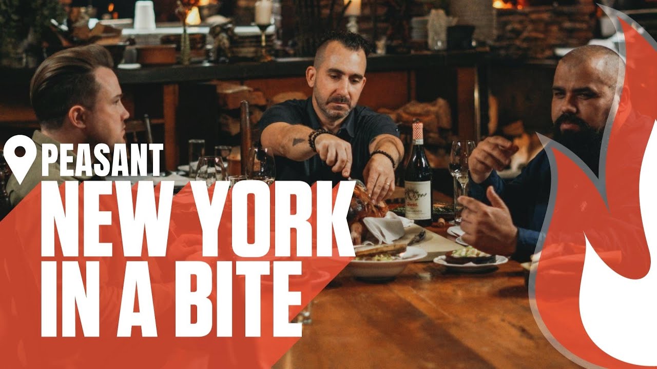 ROASTING A WHOLE SUCKLING PIG WITH THE FIRE MASTER MARC FORGIONE | PEASANT NYC
