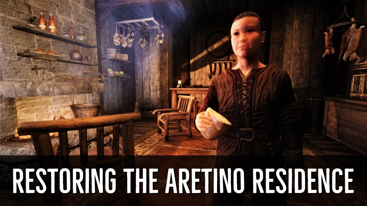 Skyrim Mods: Restoring the Aretino Residence | House / Quest Mod