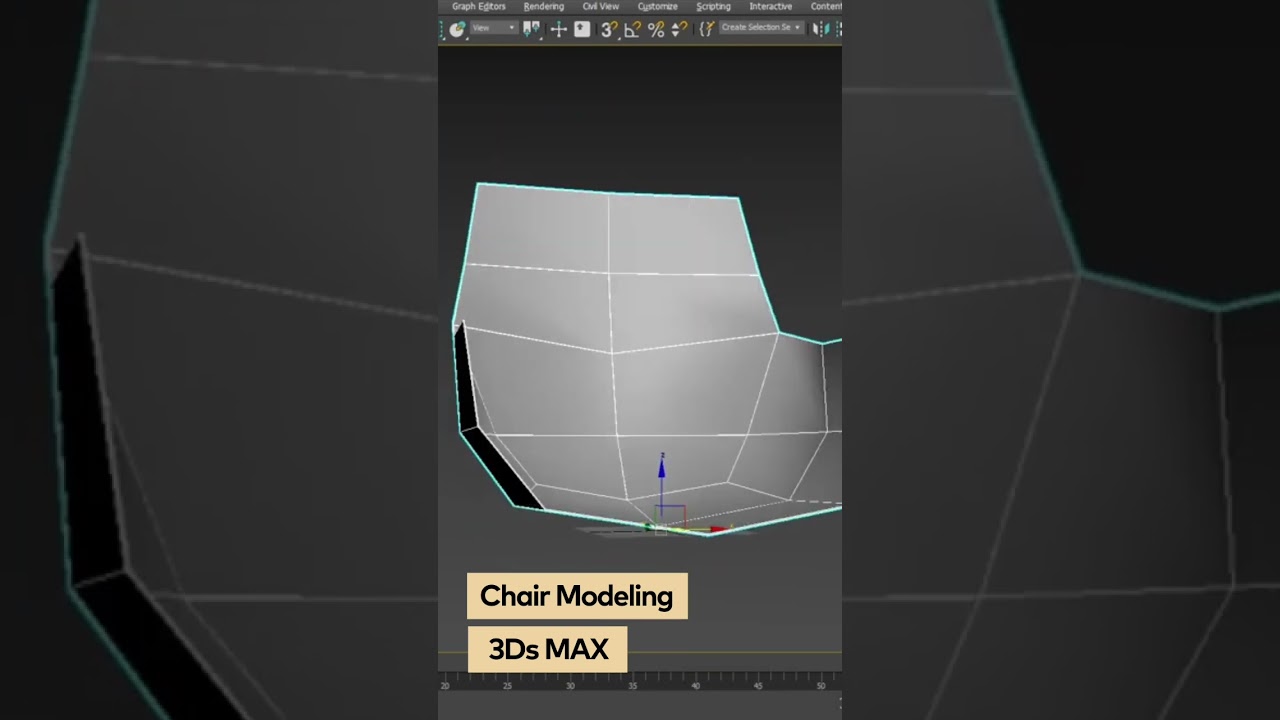 Chair Modeling 3Ds Max