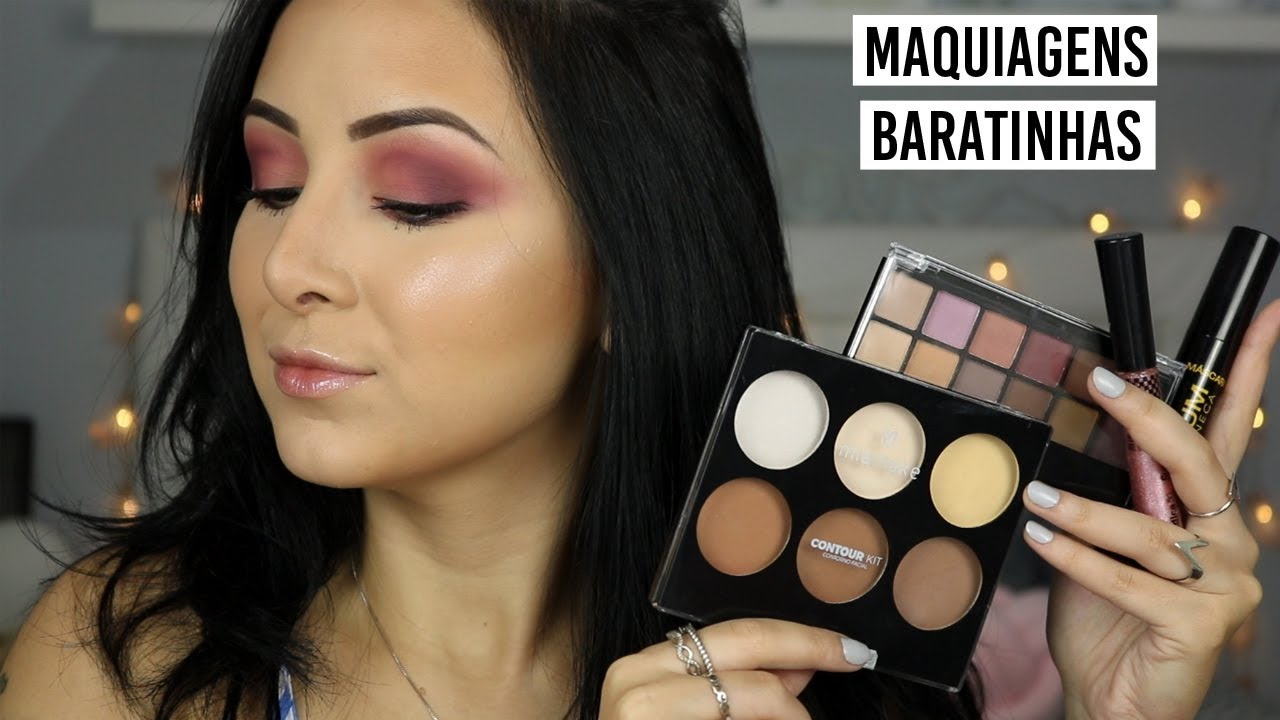 TESTANDO MAQUIAGENS BARATINHAS #8