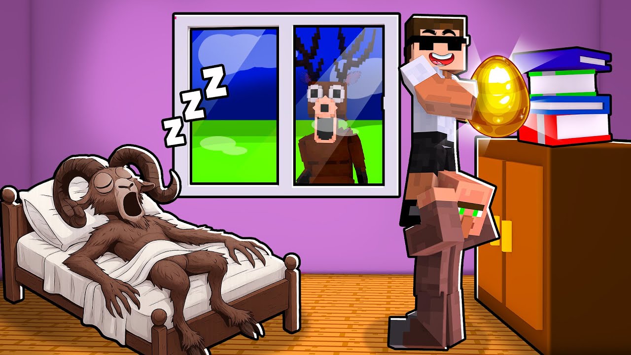 Stealing Eggs from 99 Night Deer House in Roblox..