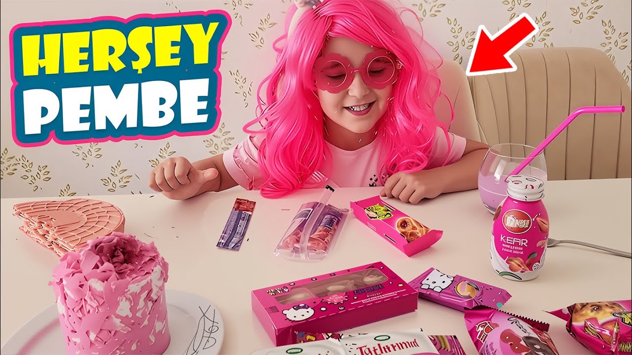 BANU ALYA İLE BİR GÜN BOYUNCA HERŞEY PEMBE !!