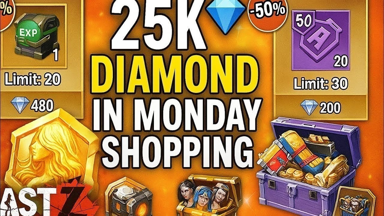 I Spent 25,000 Diamonds&hellip; and Got This! | Last Z Survival Shooter