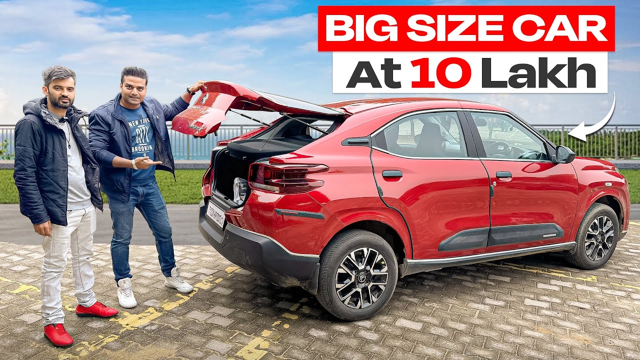 Big Car Under Rs 10 Lakh | Citroen Basalt Base Model and Company Accessories With Price List