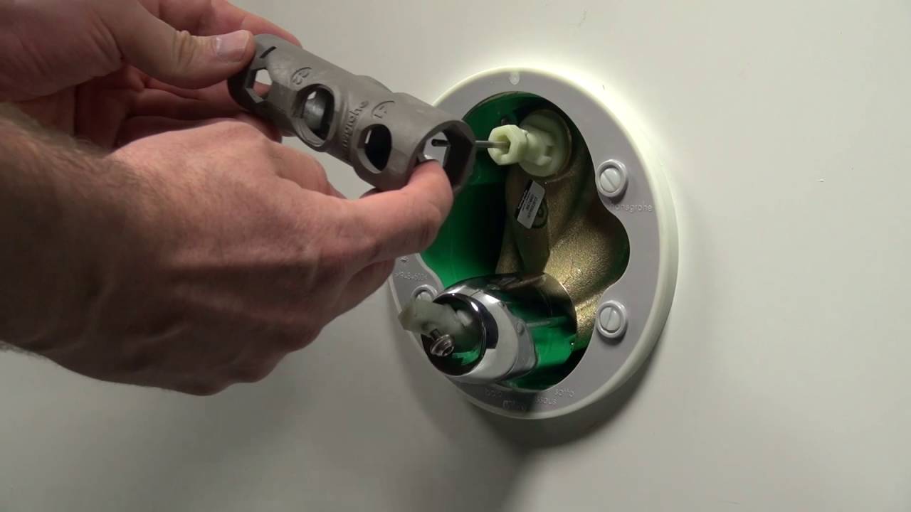 hansgrohe Technical Tip: How to change a diverter for iBox universal