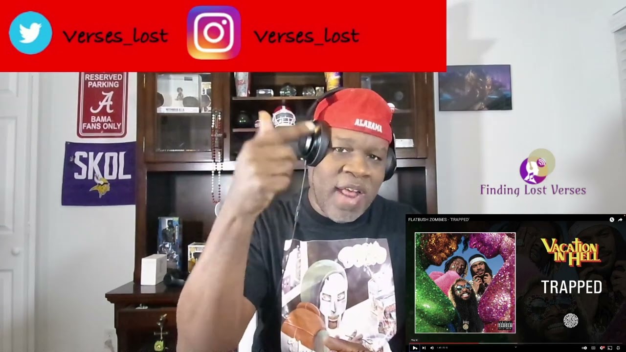 FLATBUSH ZOMBiES - TRAPPED (Reaction)