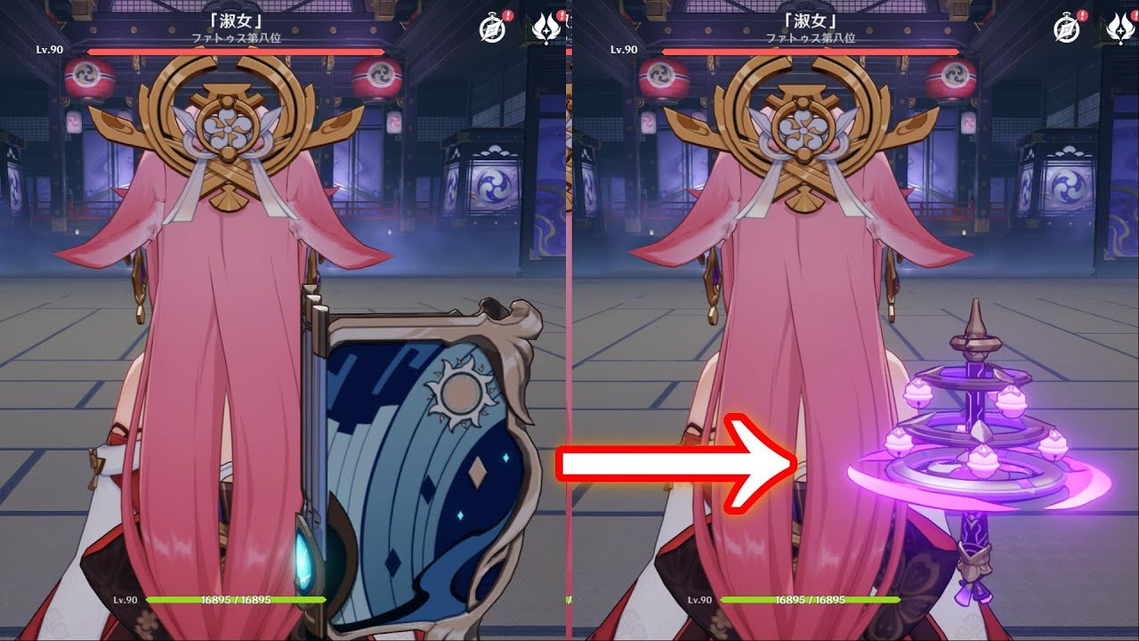The Widsith R5 or Kagura R1 YaeMiko vs Signora【Genshin Impact】