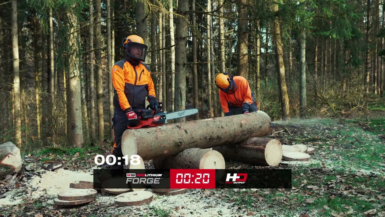 FORGE&trade; vs HIGH OUTPUT&trade; : Duel de tron&ccedil;onneuses M18 FUEL&trade; - MILWAUKEE&reg;