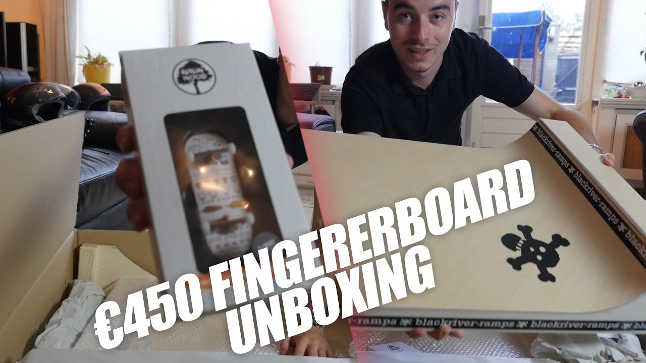 €450 aan FINGERBOARD spullen UNBOXEN  (Nederlands)