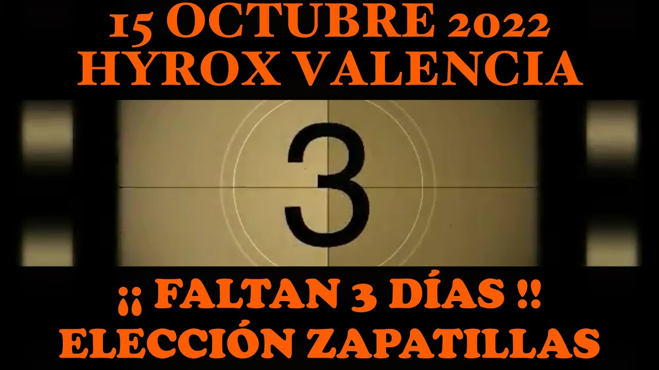 HYROX VALENCIA - ¡Faltan 3 Días! - Selección de Zapatillas