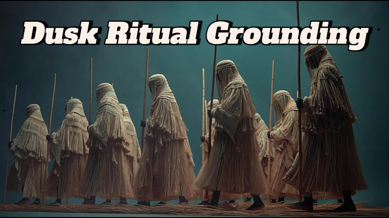 AI Tribal Dance | Firebound War March (Ash Oath) – Dark Ritual Afro House 4K