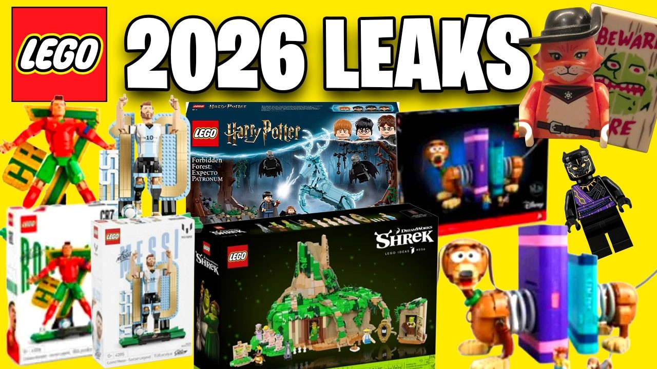 INSANE NEW LEGO LEAKS! Shrek Minifigures, Harry Potter, Editions, Marvel & More!