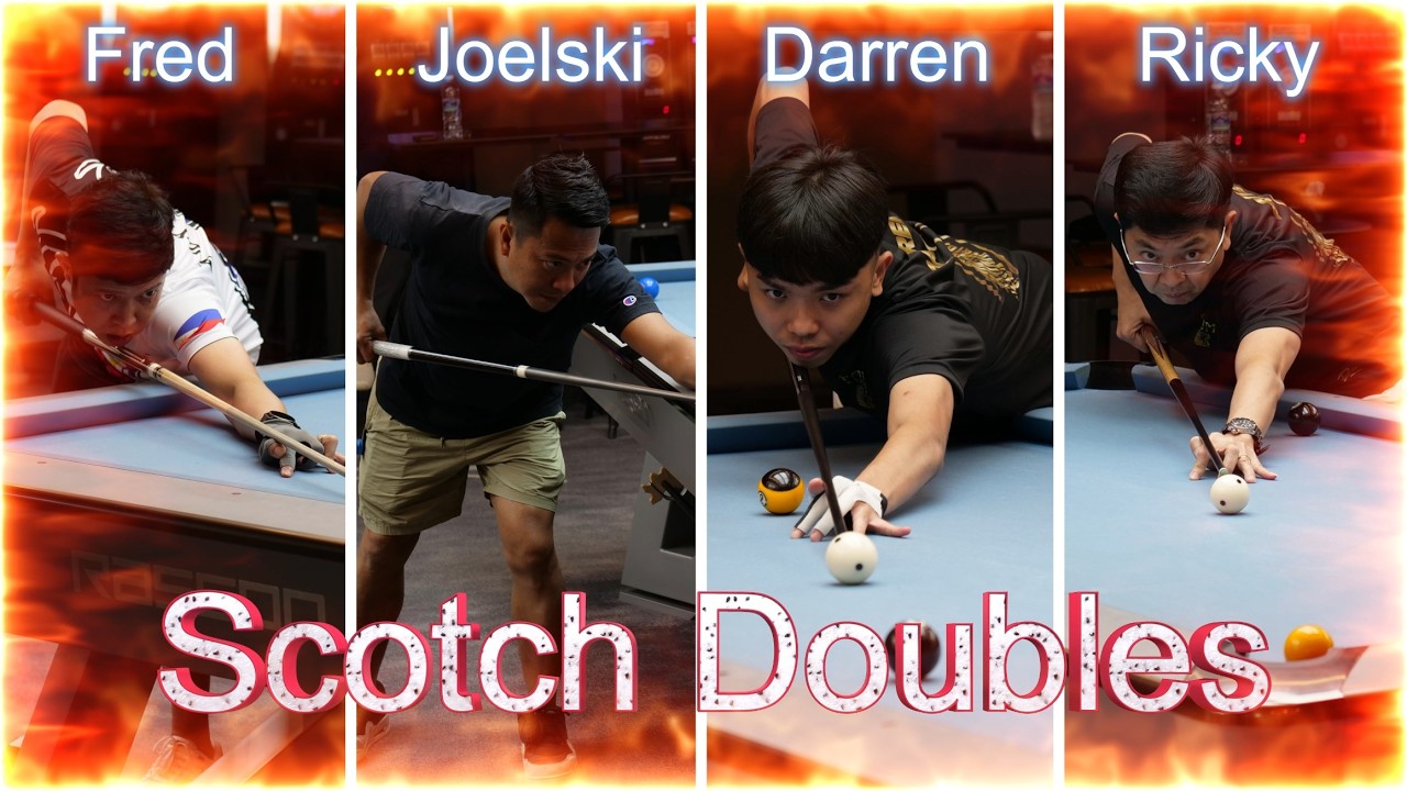 Joelski/ Fred vs Darren/ Ricky | PBS Cup - Scotch Doubles Match: Race to 4 (Feb. 21, 2026) #pool