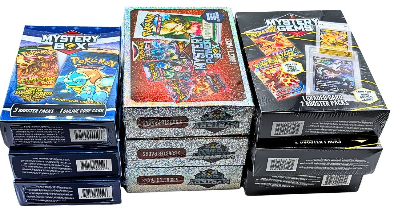 I bought $250 of Pokemon mystery boxes to find out what's inside