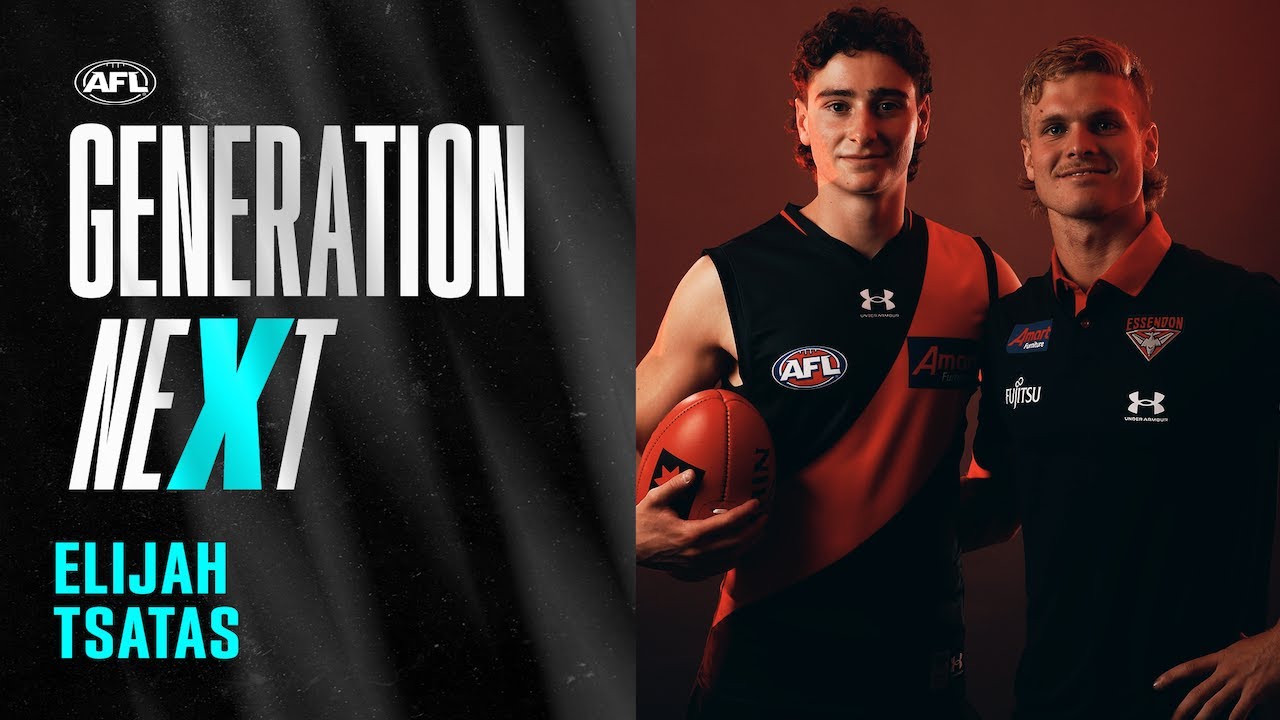 Welcome to the Bombers: Elijah Tsatas highlights | AFL