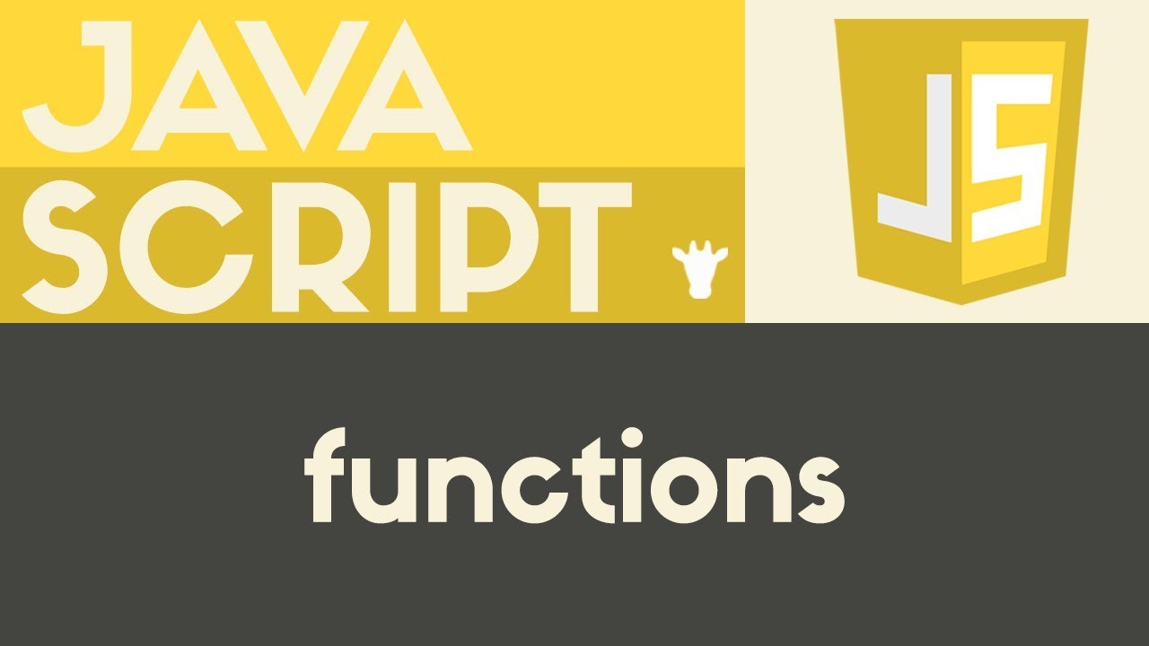 Функции | JavaScript | Учебник 12