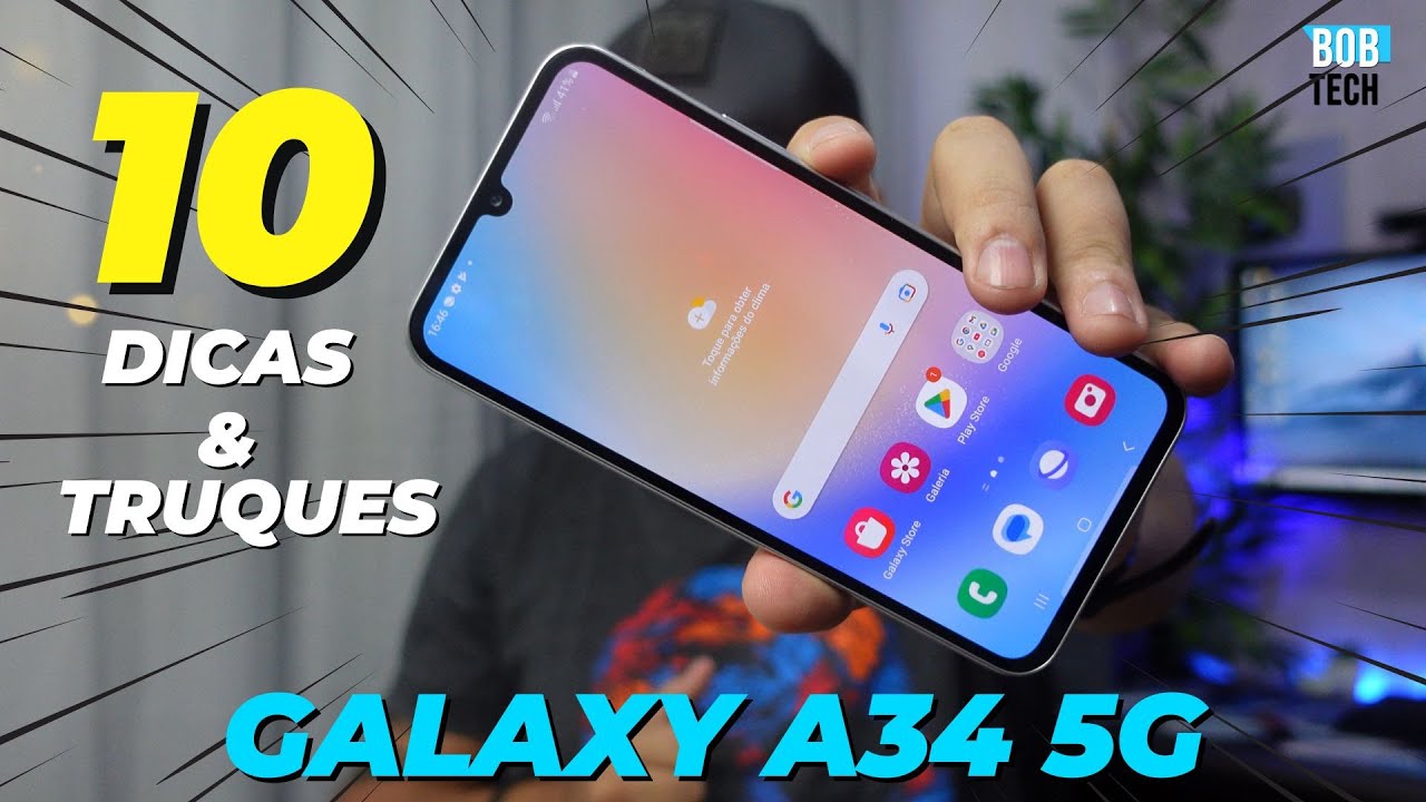 GALAXY A34 5G - 10 DICAS E TRUQUES
