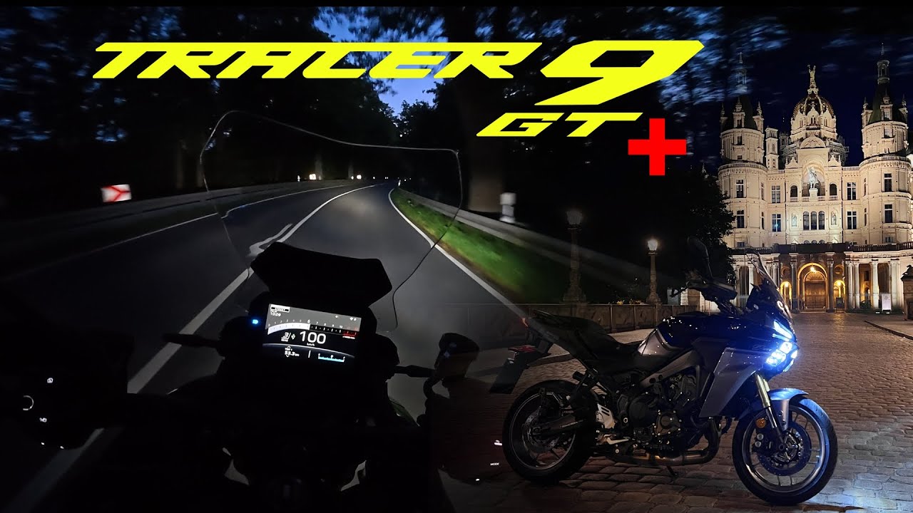 Tracer 9 GT+ 2025 Night Ride 🌙 | Testing Yamaha's New Adaptive LED Lights 🔦