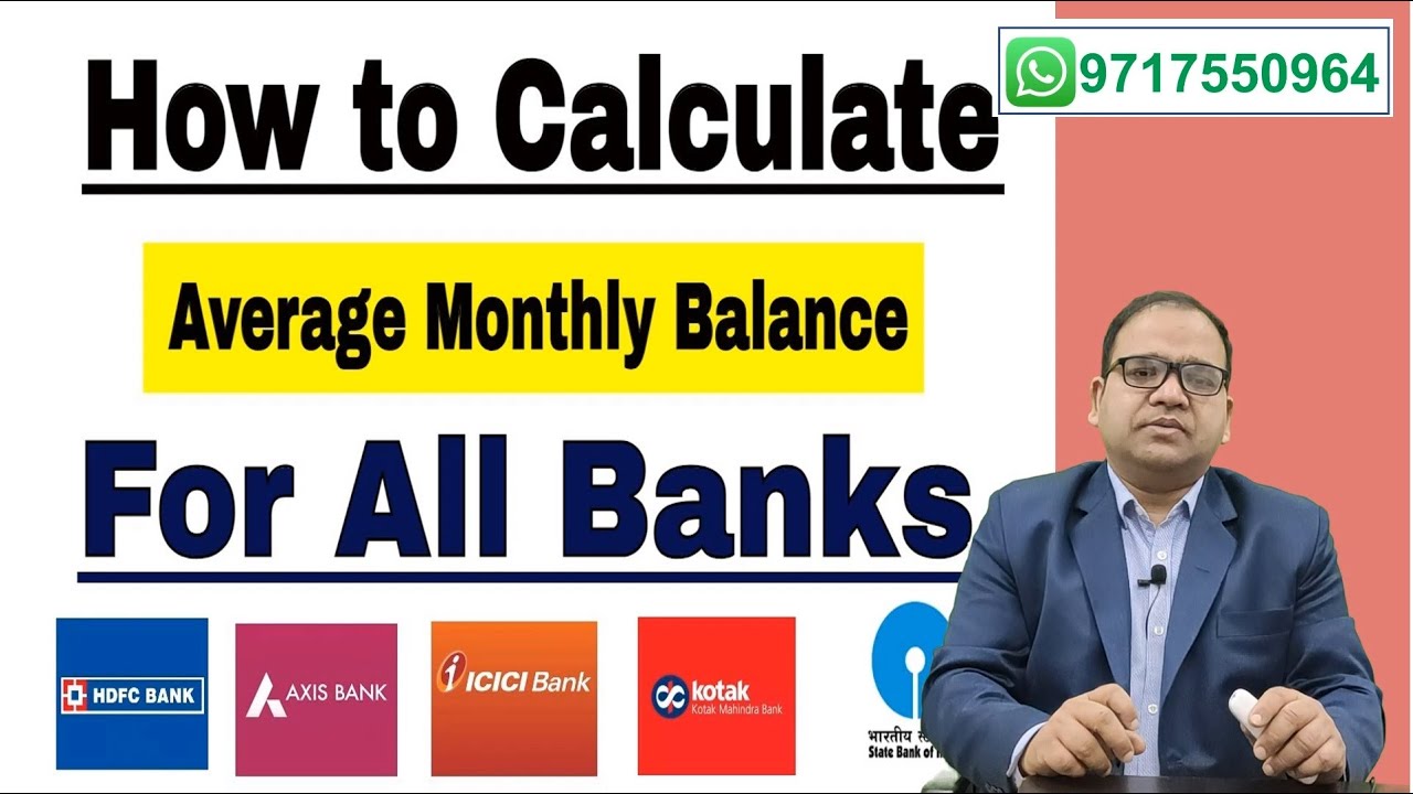 How to calculate Average Monthly Balance MAB of Current Account