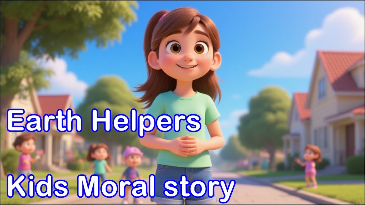 Earth Helpers | Small Actions, Big Difference | A Kids’ Moral Story About Caring for Nature 🌱🦋💧