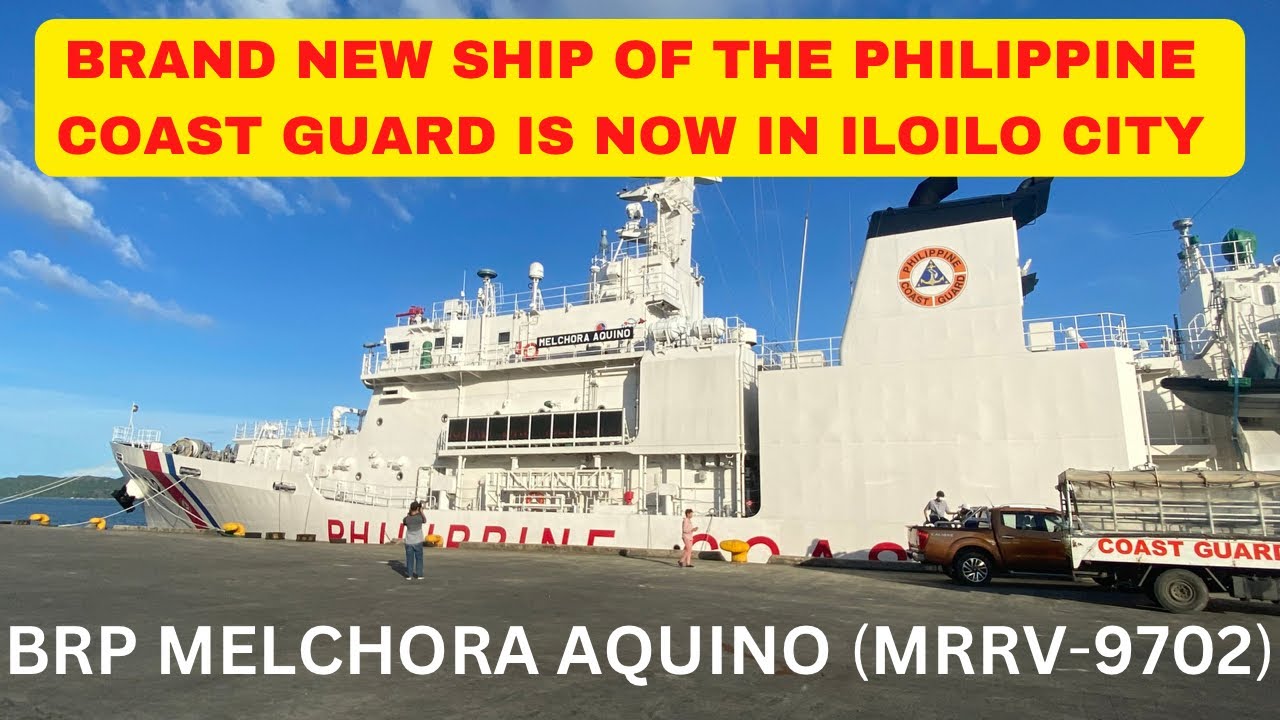 THE LARGEST AND MOST MODERN VESSEL OF THE PHILIPPINE COAST GUARD visited ILOILO CITY