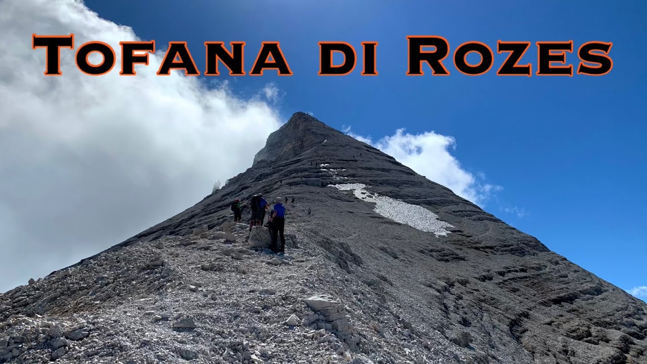 Tofana di Rozes; in cima ad un 3.000