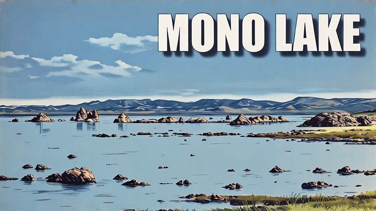 An ancient, hypersaline lake—over 750,000 years old | Mono Lake | California