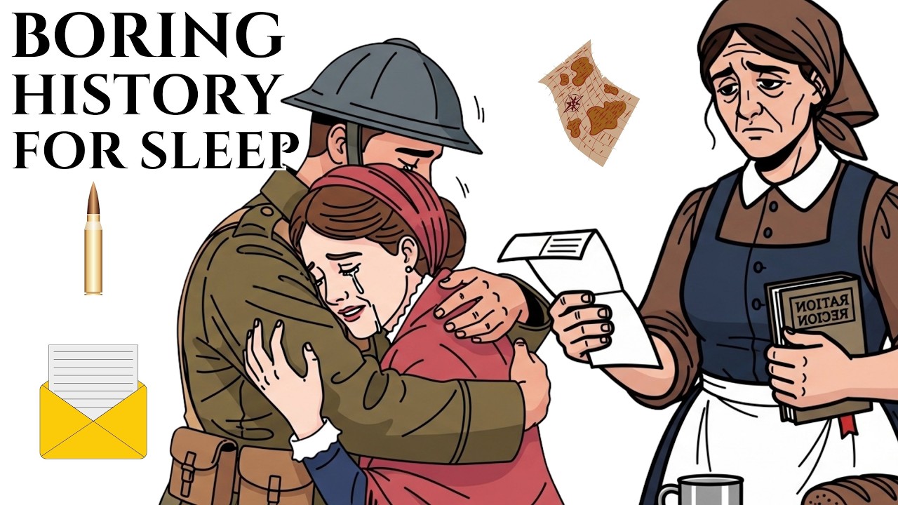 Daily Life in Britain During World War I - Boring History For Sleep (Full Story)