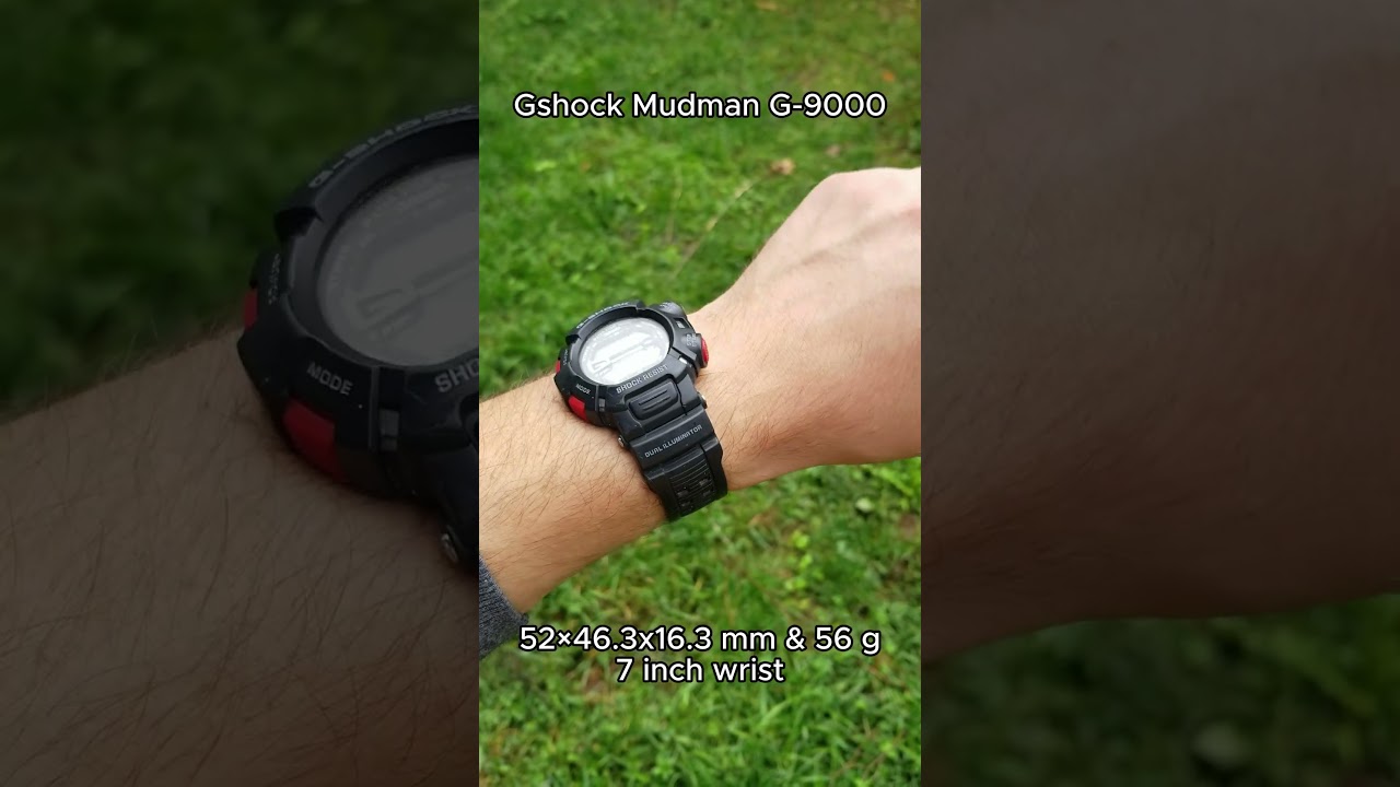 Gshock Mudman G-9000 - Wristroll  
