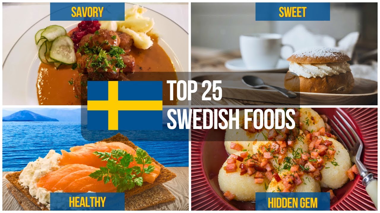 Top 25 Swedish Foods 🇸🇪🐟