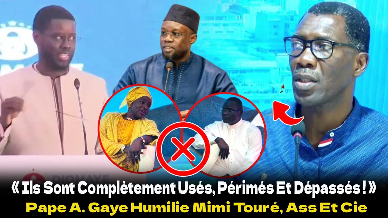 « Mimi Touré et Ass Sont Complètement Usés, Périmés Et Dépassés ! » Pape A. Gaye