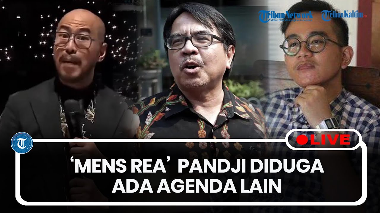 🔴LIVE: Ade Armando Duga Ada Agenda Lain dari Guyonan Pandji Pragiwaksono di 'Mens Rea' Soal Gibran