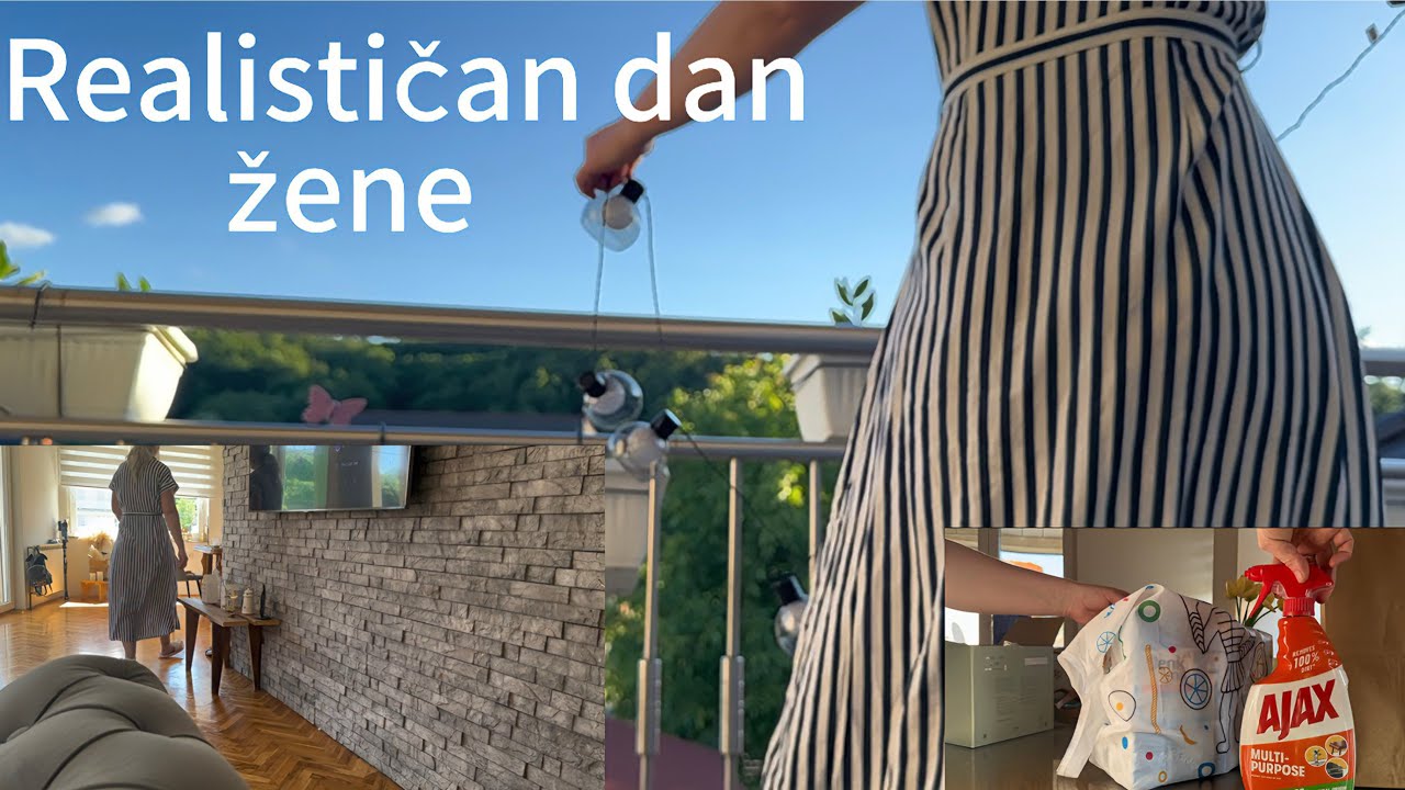 REALISTIČAN DAN ŽENE/DOMACICE/ZENA DRŽI 4 coska kuce/Pripreme pred Bajram🌿Šerbe🌿Susjedno selo🌿Novina