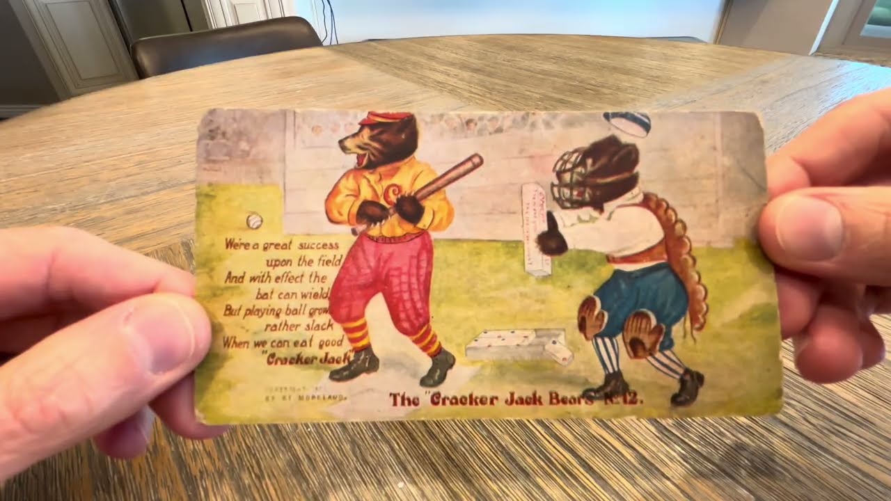 Карточка Cracker Jack 