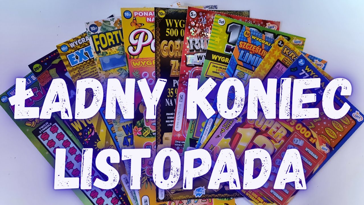 🥳Zdrapki Lotto👉ZDRAPKI ZA 100 ZŁ🤩DUŻY MIX😍UDANY KONIEC LISTOPADA🥳