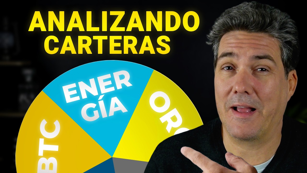 Experto en bolsa analiza portfolios de inversion