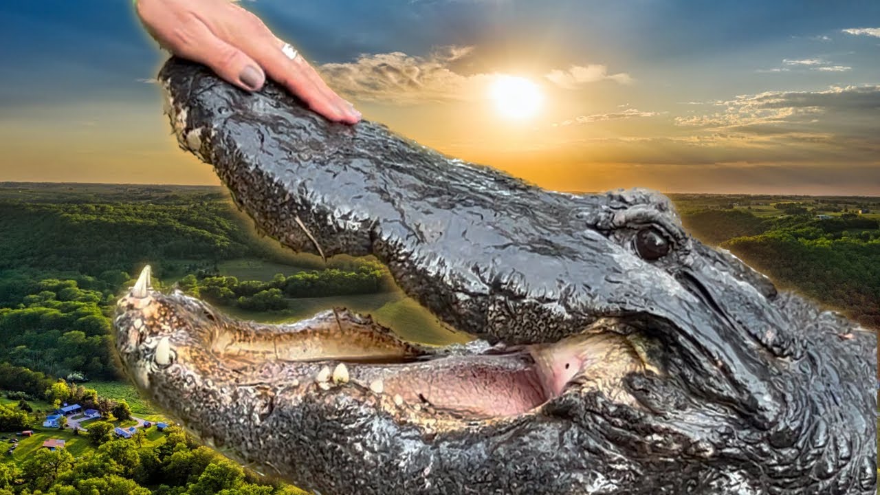 Безумный аллигатор по имени JAWS‼️‼️‼️