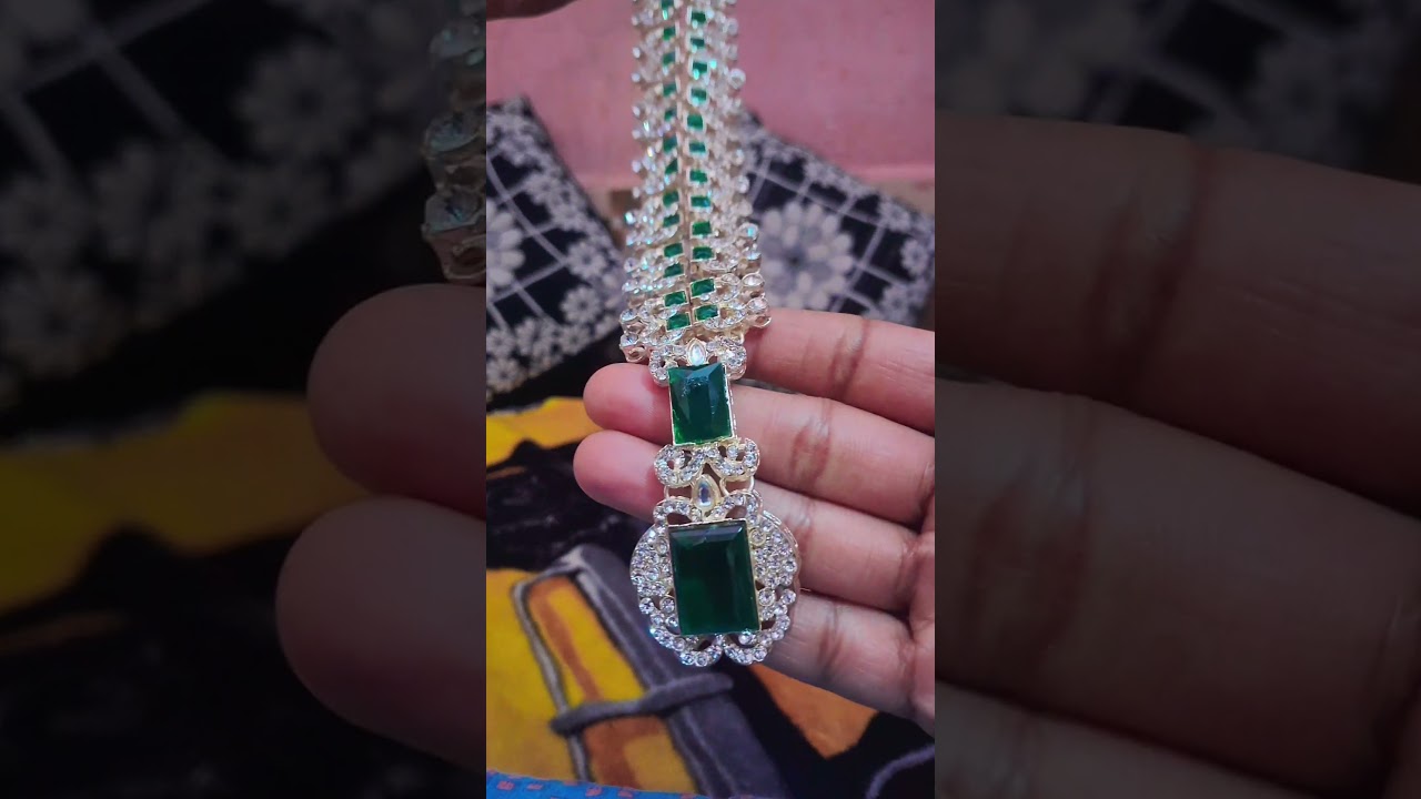 Link in description....AD Jewellery Set for wedding and festive season ✨️ 