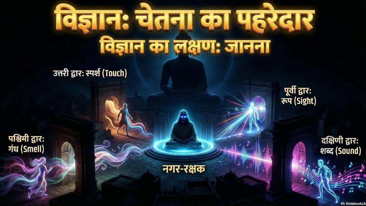 विज्ञान (चेतना) क्या है? भंते नागसेन द्वारा नगर रक्षक का अद्भुत उदाहरण Nature of Consciousness EP 59