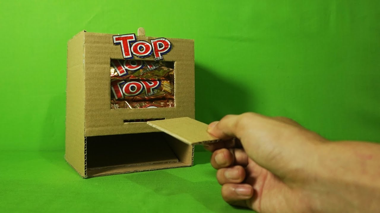 Cara Membuat Mesin Cokelat TOP dari Kardus Bekas