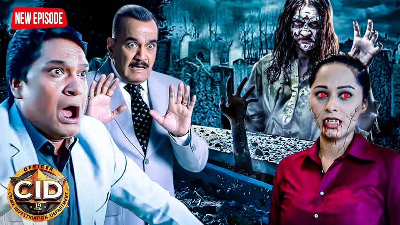 क्या हुआ जब अभिजीत और ACP के सामने कब्र मे से निकली आत्मा | CID | Ghost | Horror Episode 2026