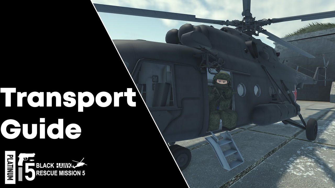 Руководство по транспорту (Blackhawk Rescue Mission 5 Gen4)