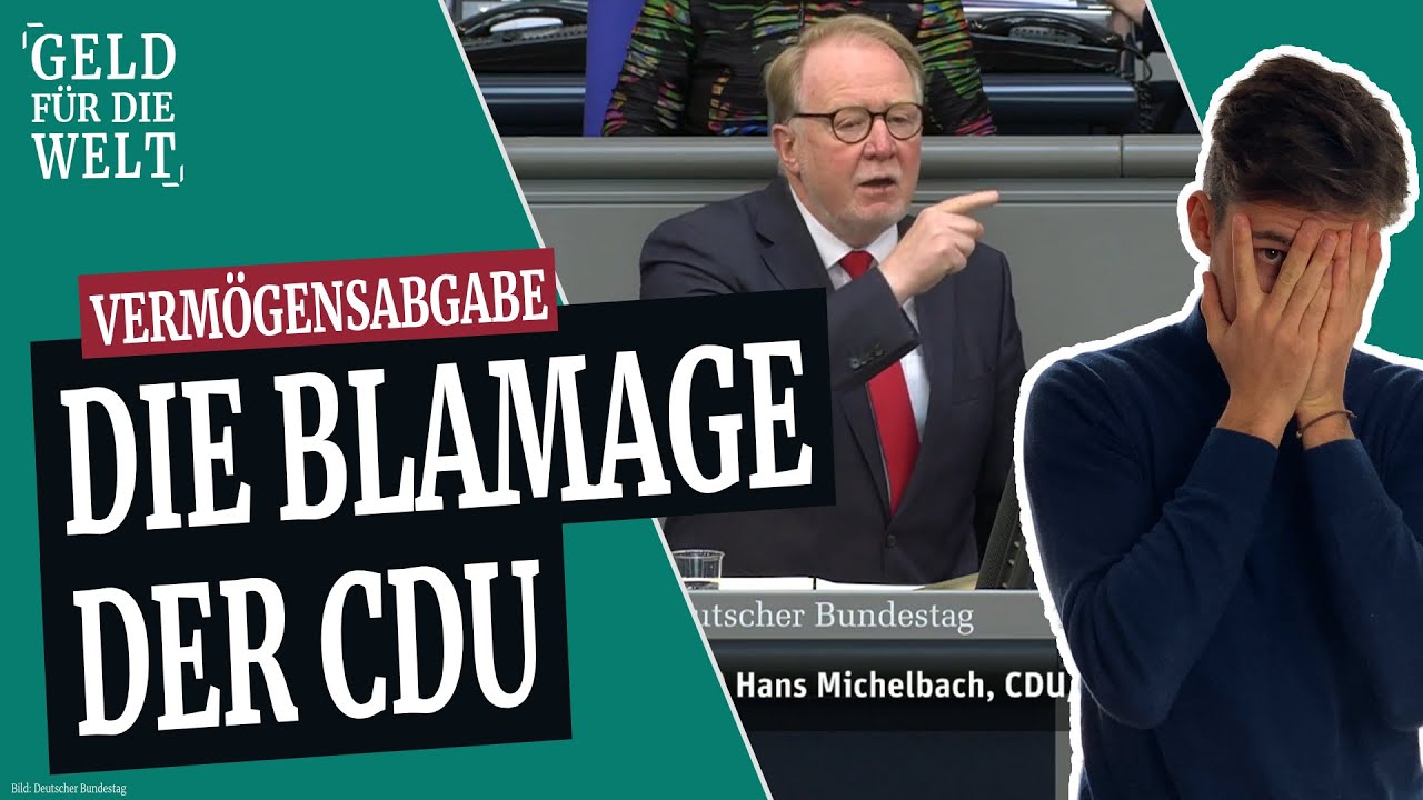 Verm&ouml;gensabgabe: CDU blamiert sich!
