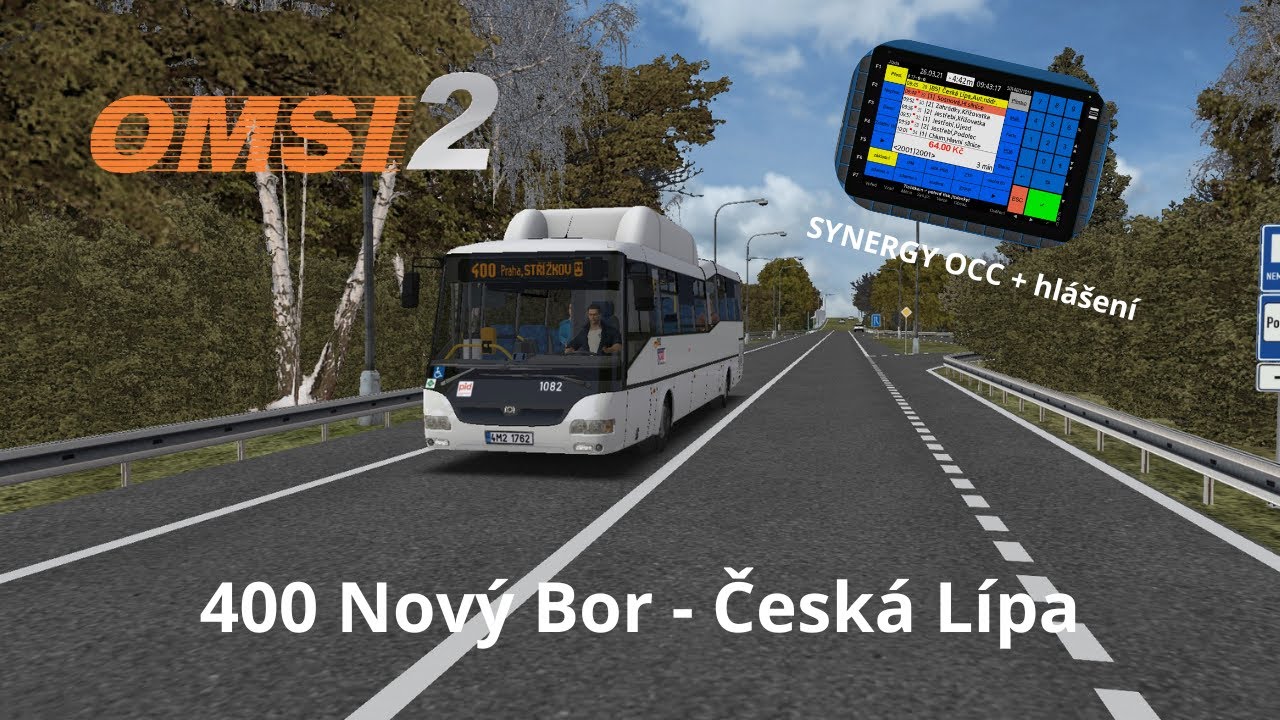 🚌 OMSI 2 – Nový Bor → Česká Lípa | SOR