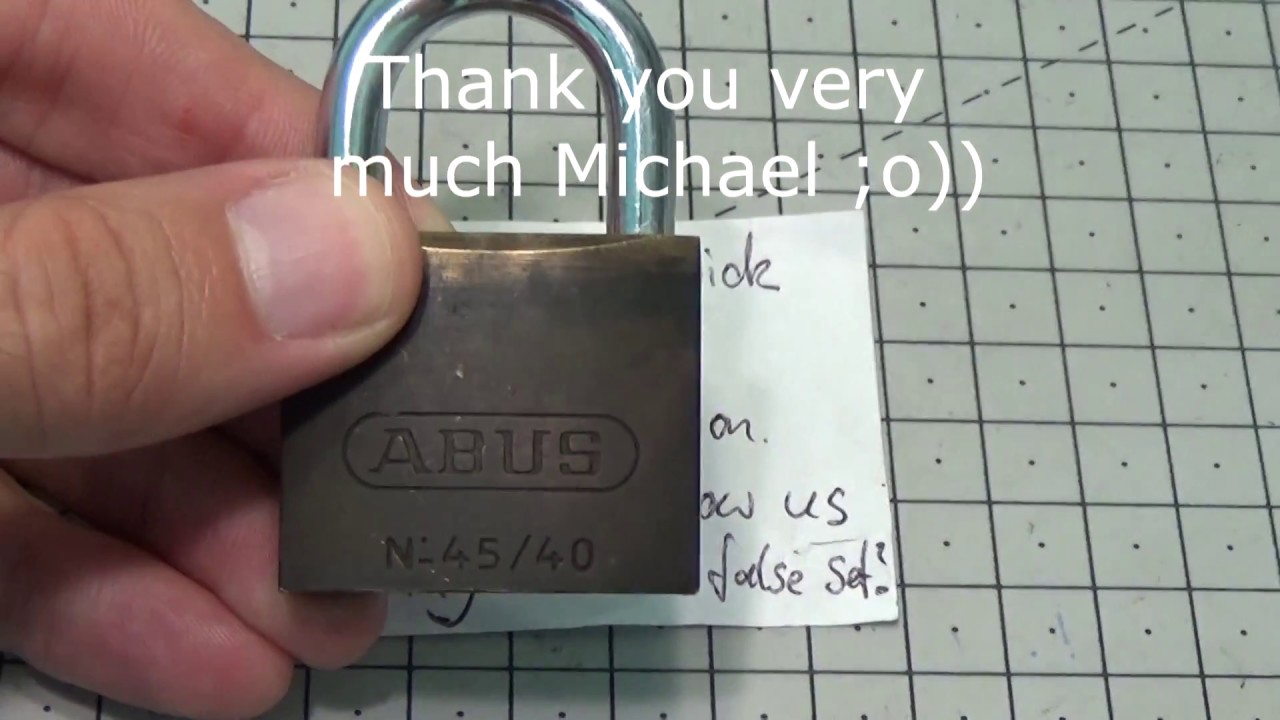 284 ABUS 45/40 A LITTLE CHALLENGE FROM POTTI314 subeng
