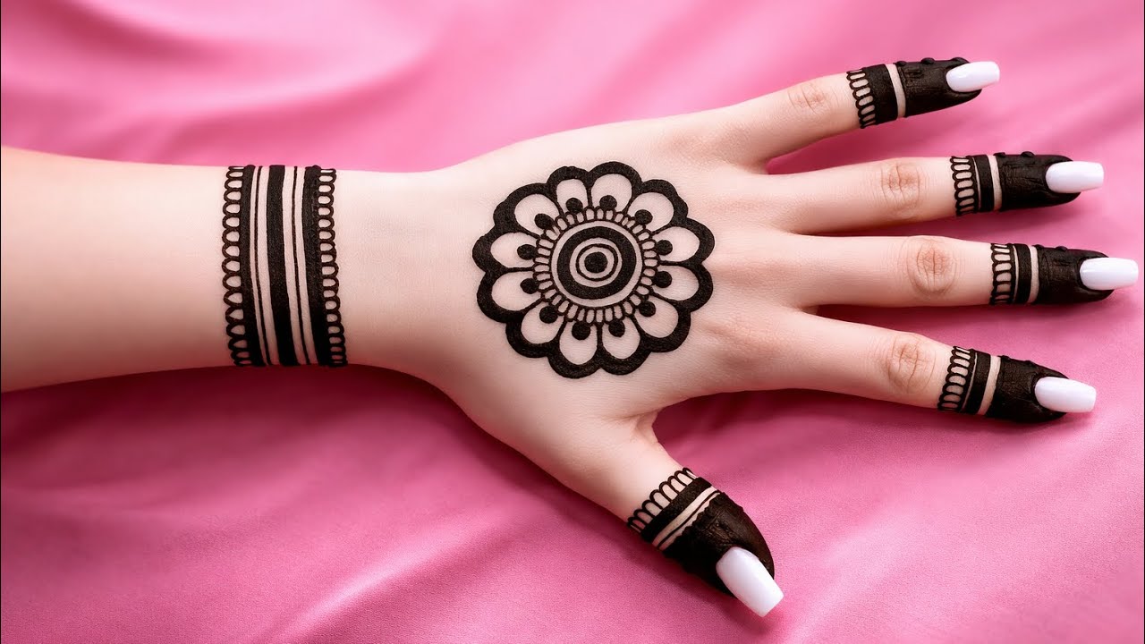 Full Hand Back Mehndi Design 2026 | Simple & Stylish🌿