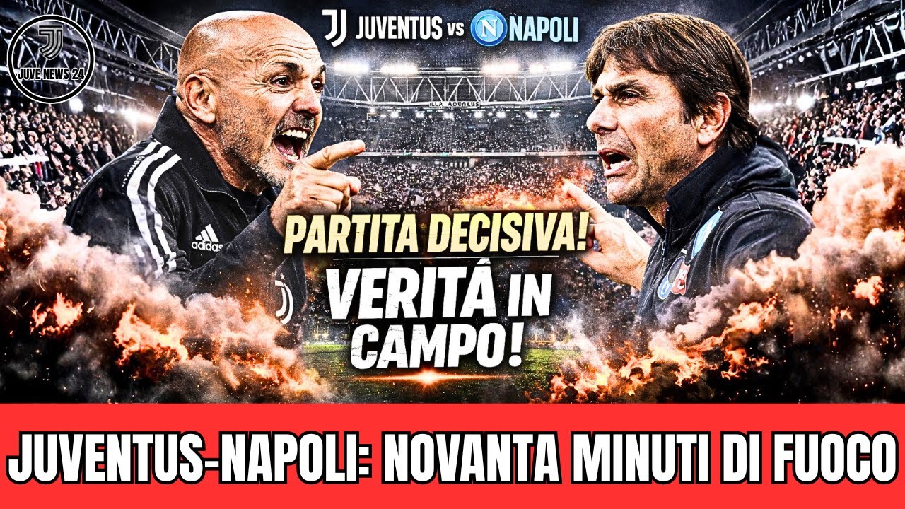 JUVENTUS-NAPOLI: LA PARTITA CHE DICE TUTTO | IL SILENZIO DI SPALLETTI E LA VERITÀ DEL CAMPO