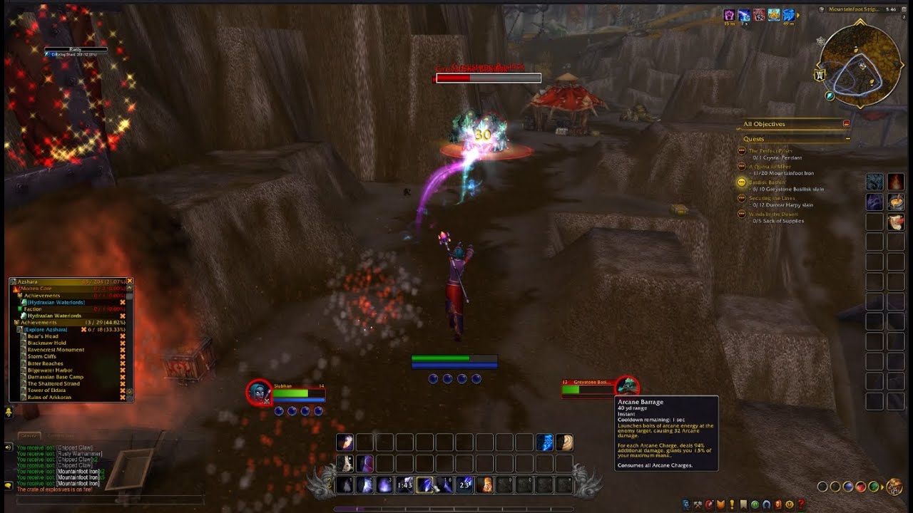 WoW | Starting a New Horde Character - Arcane Mage, Nightborne Playthrough - No Commentary